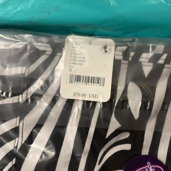 NWT Free People Hot Shot Printed Romper - Zebra - Picture 4 of 5